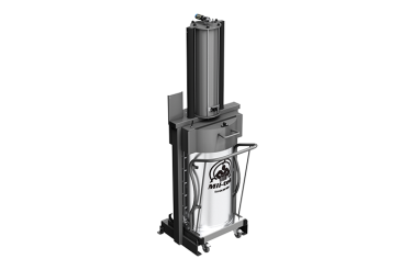 Compattatore XP100S Mil-tek vista angolare