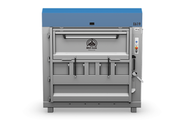 Pressa elettrica E619 Mil-tek vista frontale