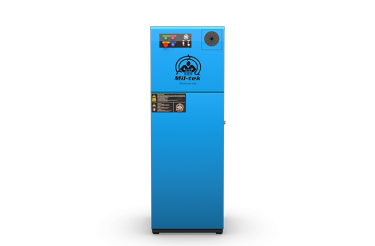 Vista frontale del frantumatore di vetro Mil-tek GC100T