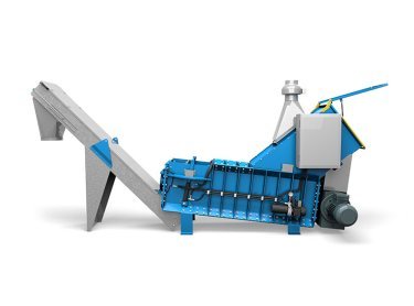 Vista laterale del compattatore per materiali isolanti Mil-tek IC60