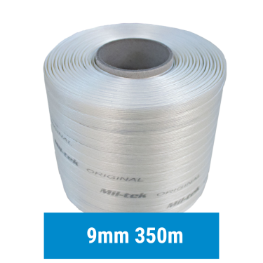 Reggia originale Mil-tek 9 mm x 350 m per presse per balle