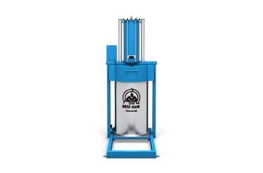 Compattatore XP300 Mil-tek per rifiuti misti vista frontale