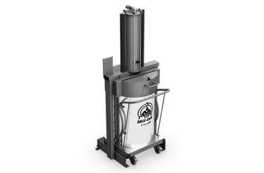 Compattatore di rifiuti XP200S, vista prospettica
